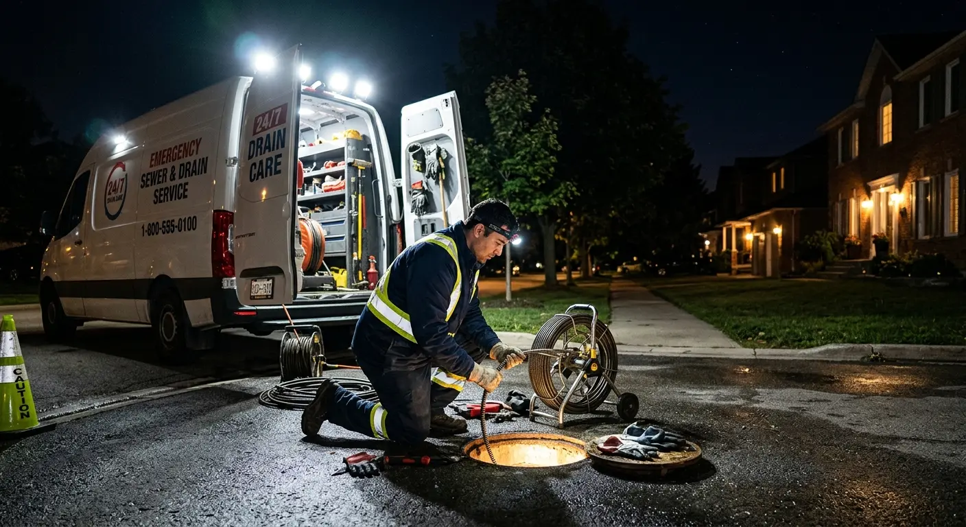 Sewer Line Repair in Webster, MA